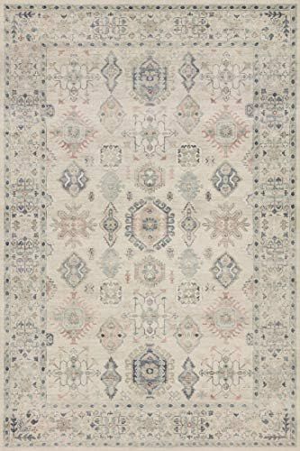 Loloi II Hathaway Collection HTH-04 Beige / Multi, Traditional Area Rug, 9'-0" x 12'-0" | Amazon (US)