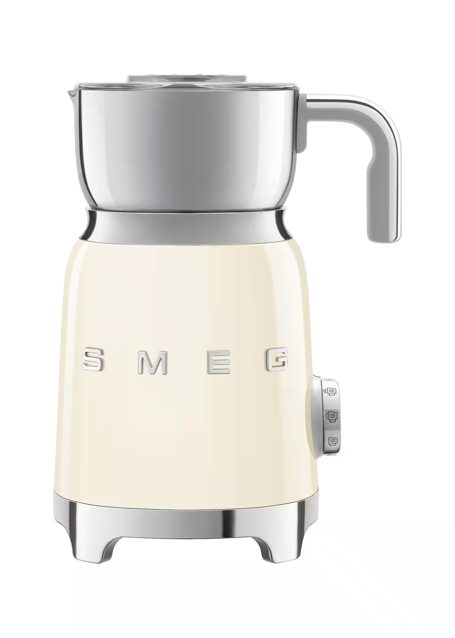 SMEG - Milk Frother MFF11 - Cream | Best Buy U.S.