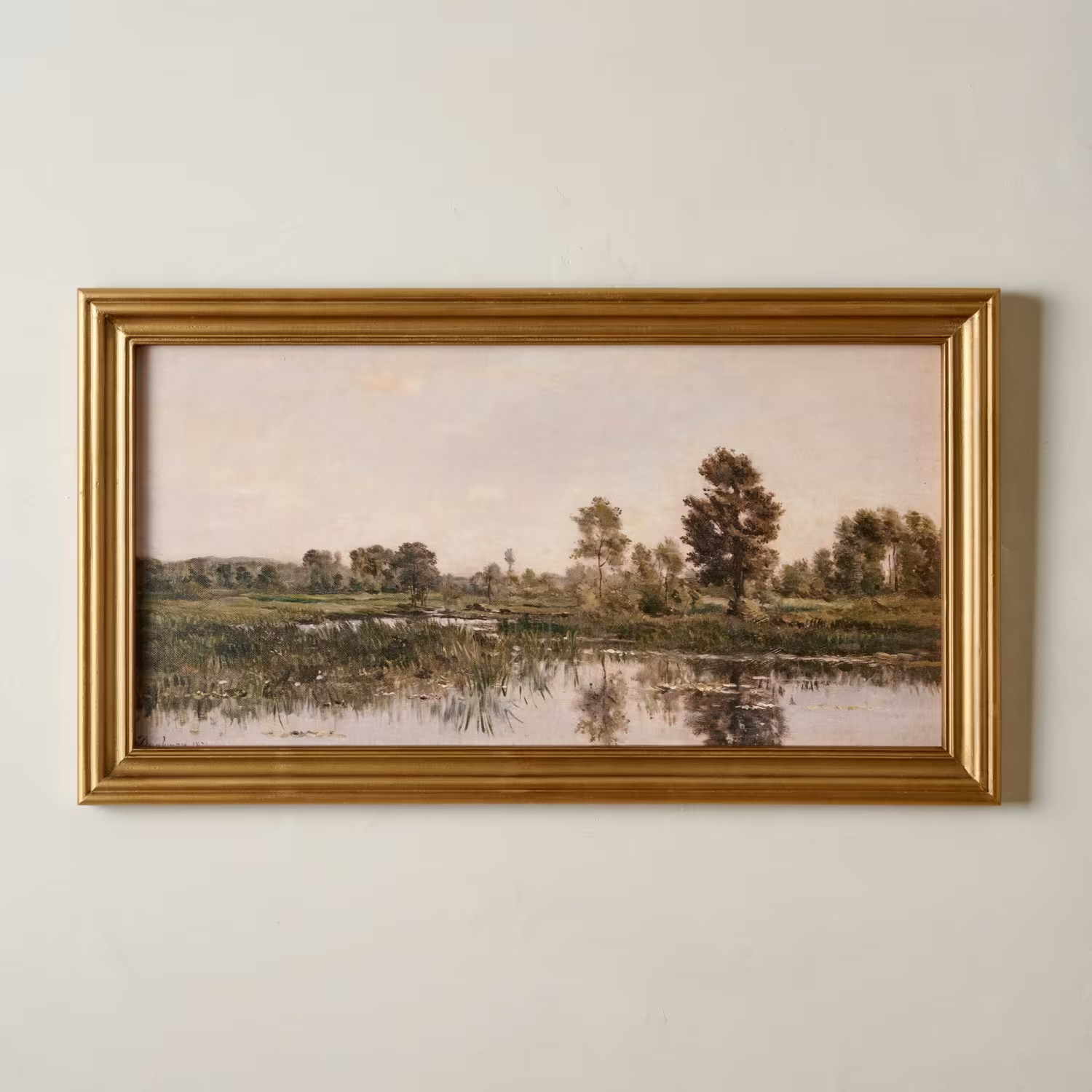 Vintage Pondside Reflections | Magnolia