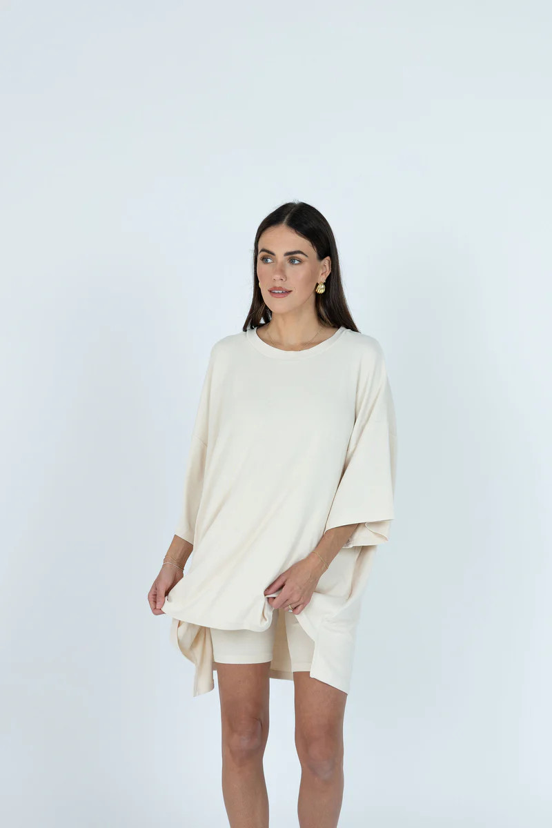 All Weekend Long Set Oatmeal | The Foxy Kind