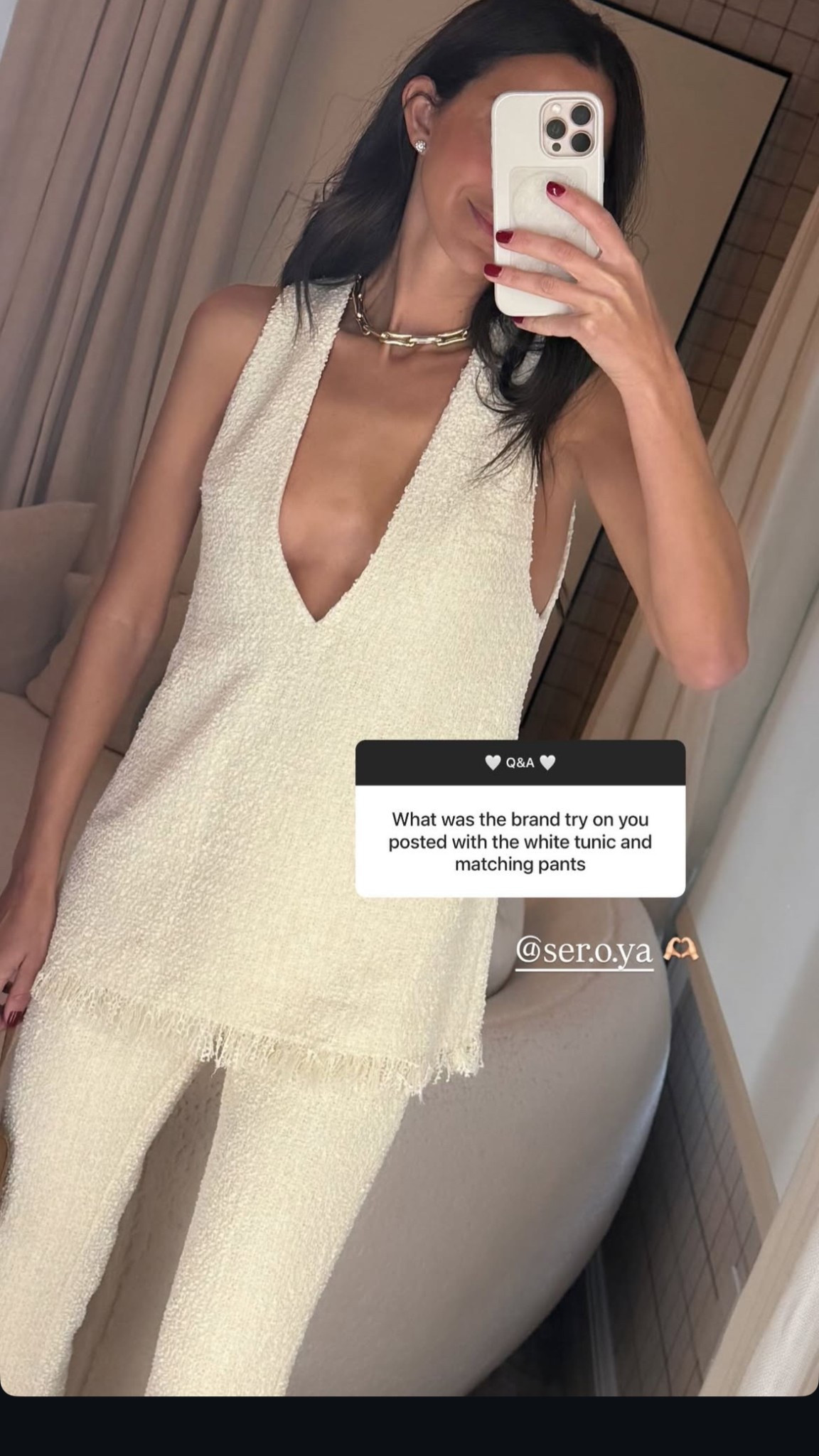 Such a stunning matching set