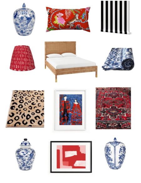 Colorful Chinoiserie Home Accessories 

#LTKhome