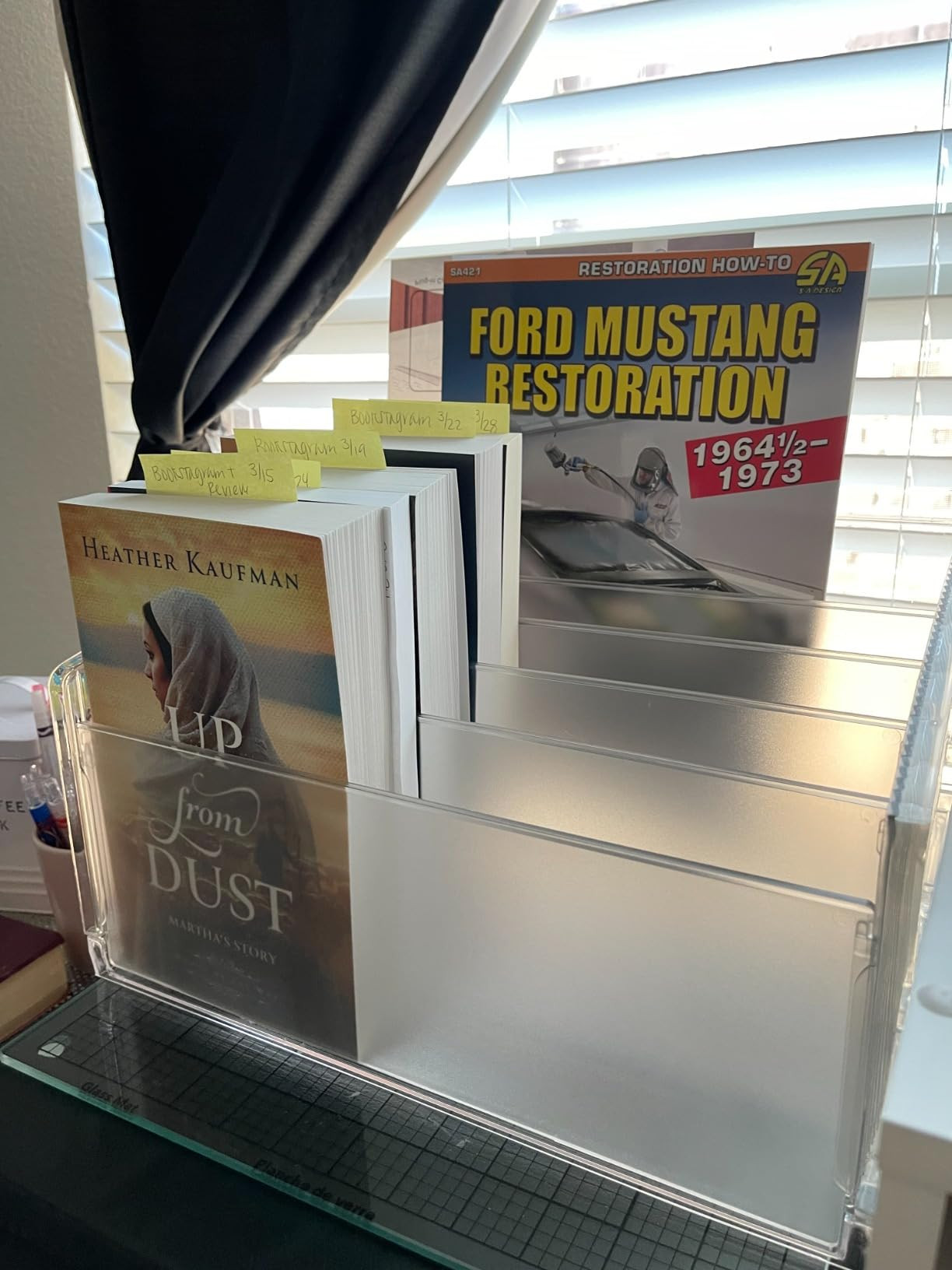 File Sorter Organizer, 5 Sections Acrylic Letter Tray for Desk, Mail Organizer Letter Holder for ... | Amazon (US)