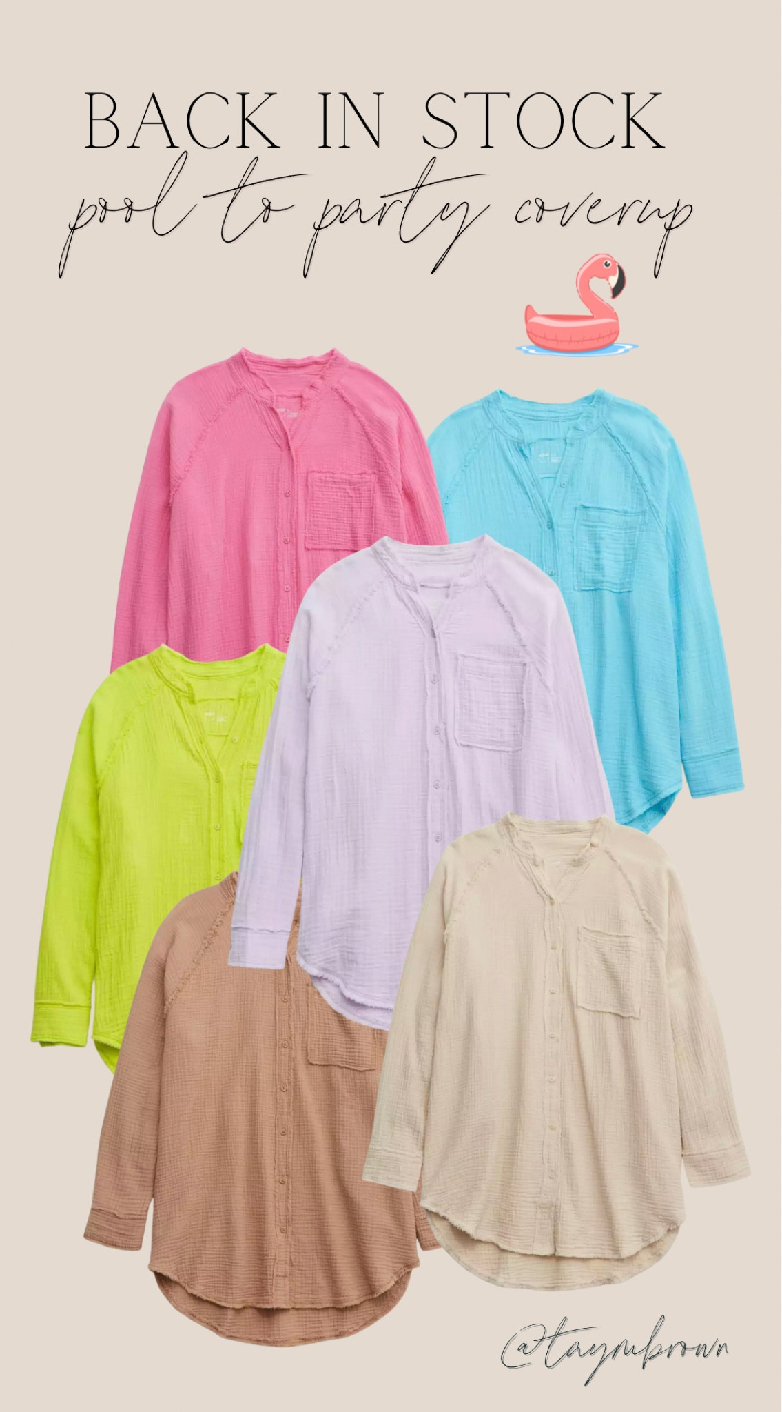 Favorite coverup! True to size (S) oversized fit. Swimsuit cover, swim cover shirt 

#LTKswim #LTKstyletip #LTKtravel