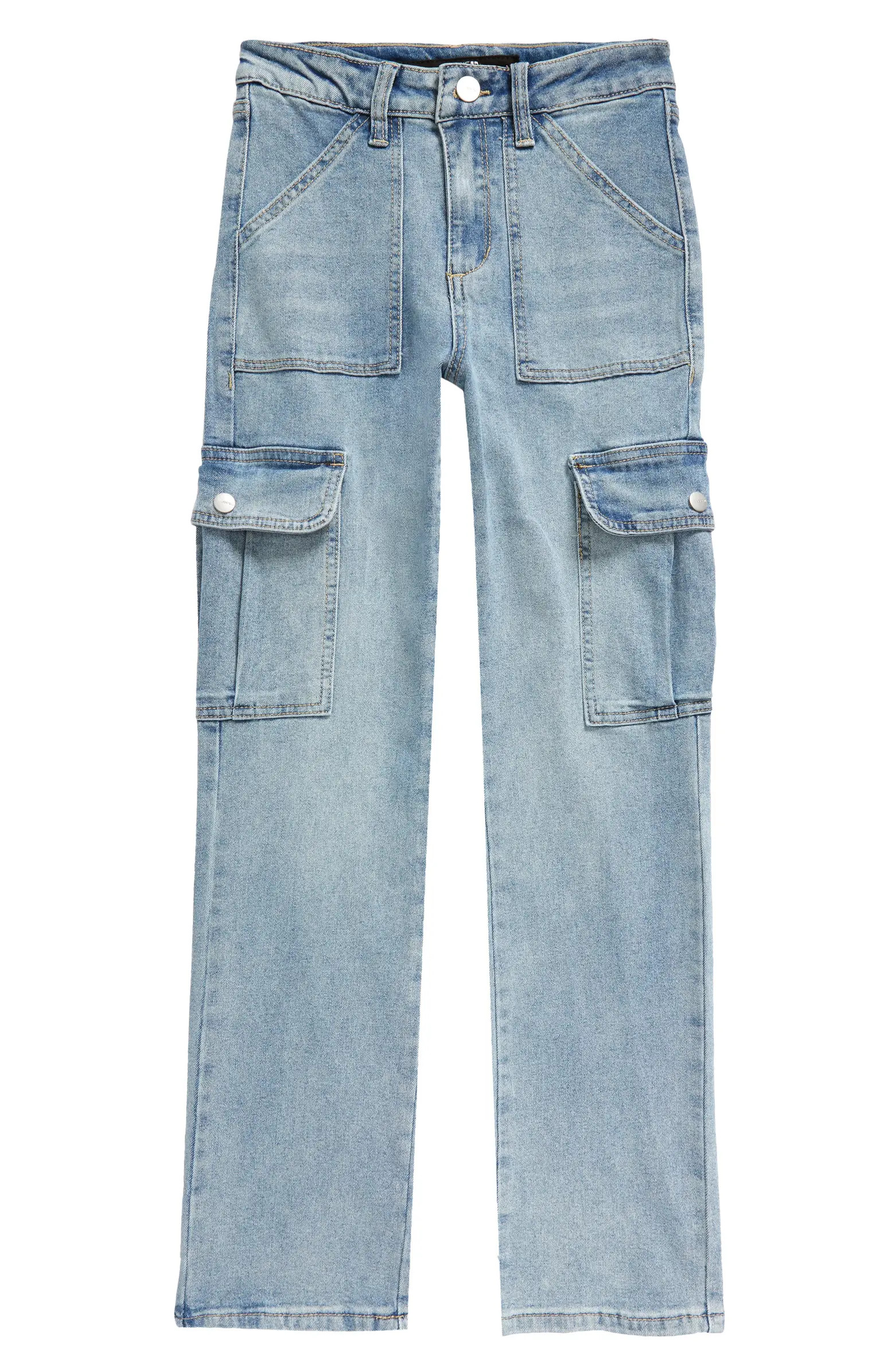 Kids' The Cargo Wide Leg Jeans | Nordstrom