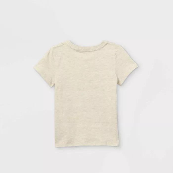 Toddler Boys' 'Full of Sunshine' Graphic Short Sleeve T-Shirt - Cat & Jack™ Cream | Target