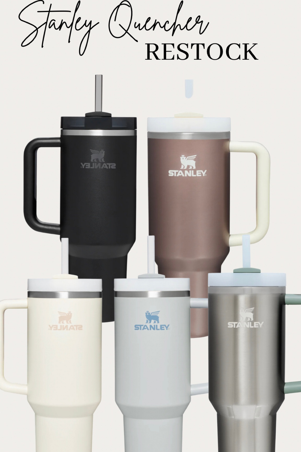 #Stanley quencher restock & new colors!!! Grab yours quickly because these sell out FAST!

#LTKhome #LTKfit #LTKsalealert