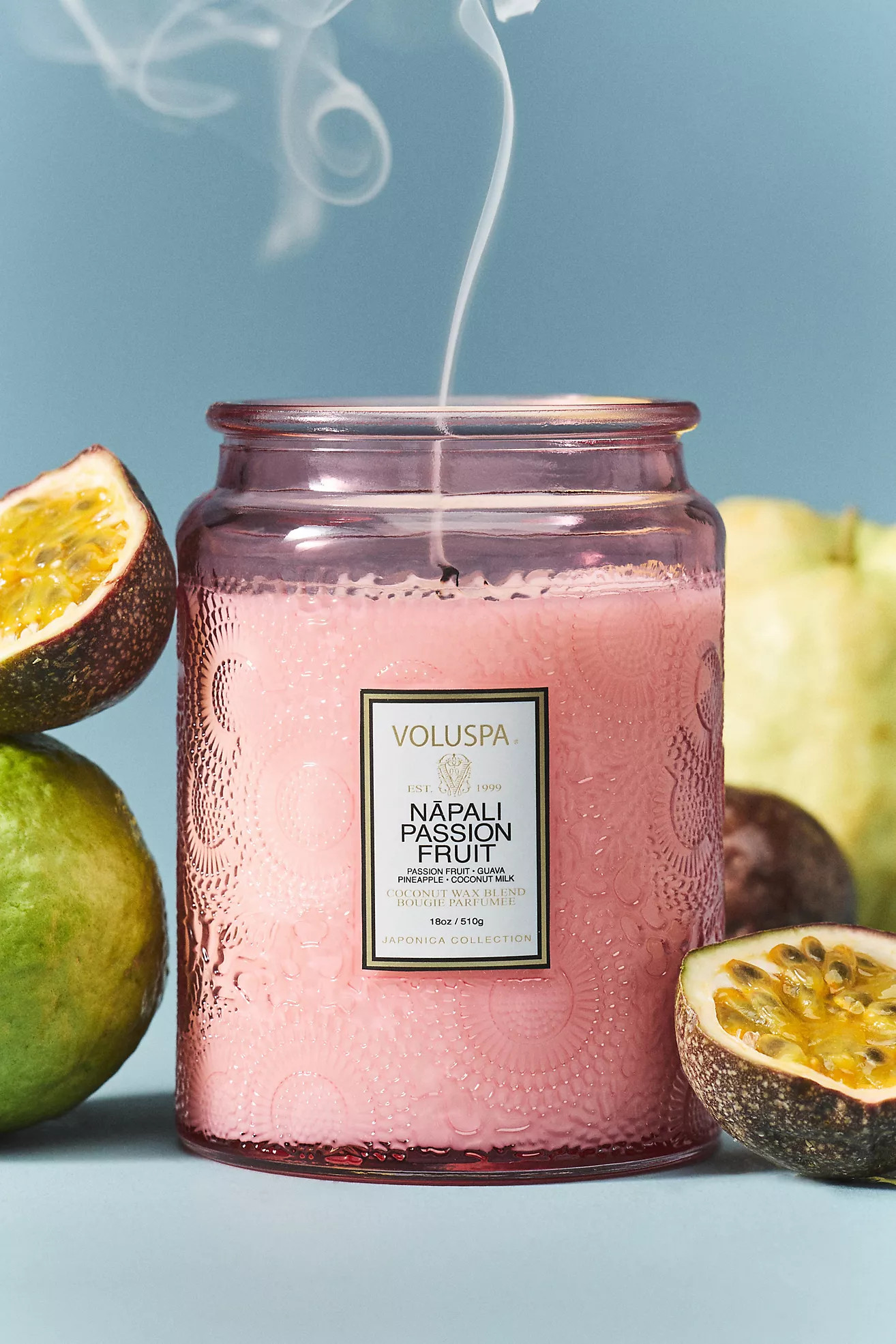 Voluspa Fruity Nā Pali Passion Fruit Glass Jar Candle | Anthropologie (US)