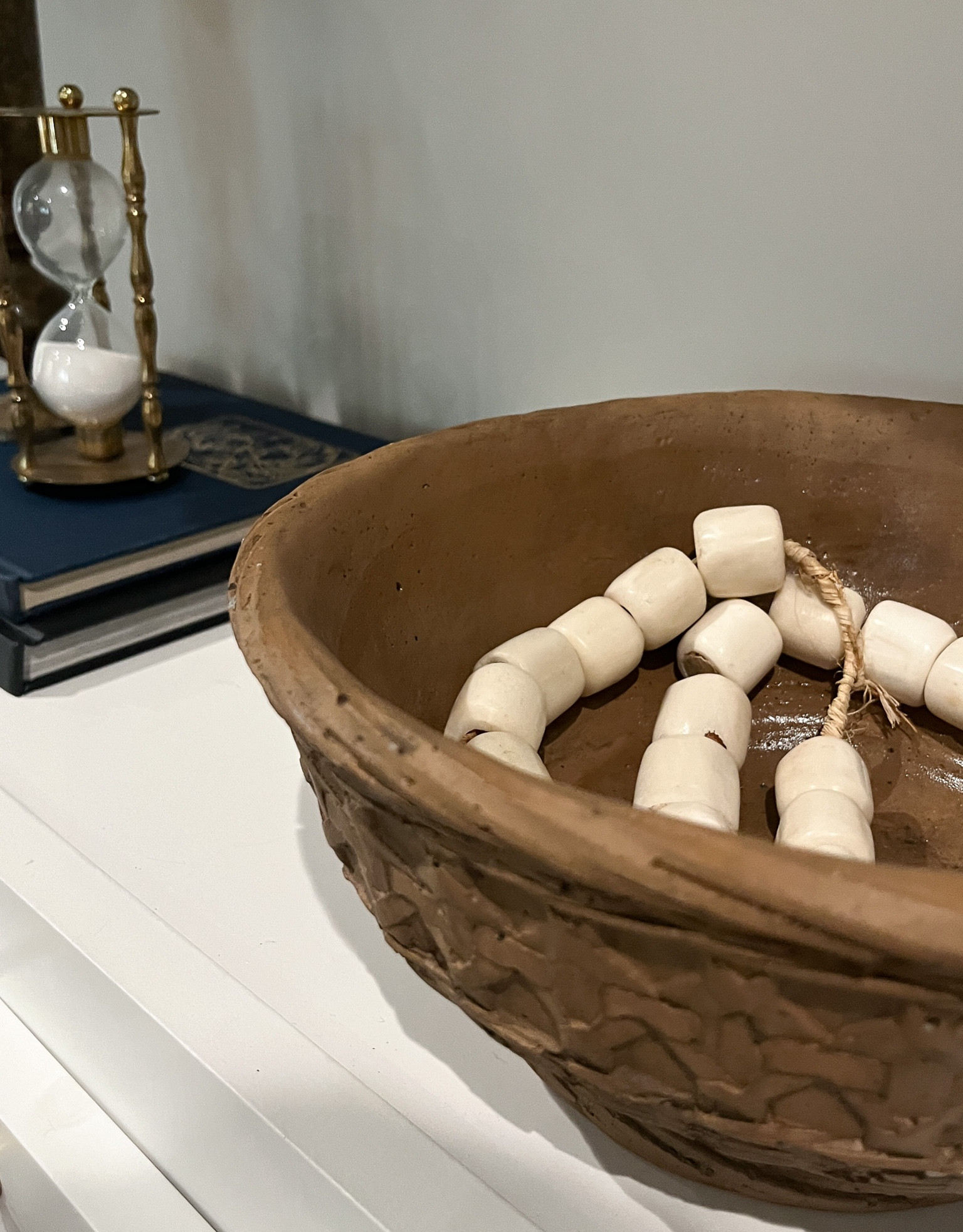 Bone bead garland as bowl filler 

#LTKfindsunder50 #LTKstyletip #LTKhome