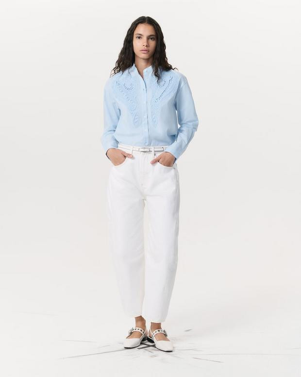 Charlie Ankle-Length Barrel Jeans | rag & bone