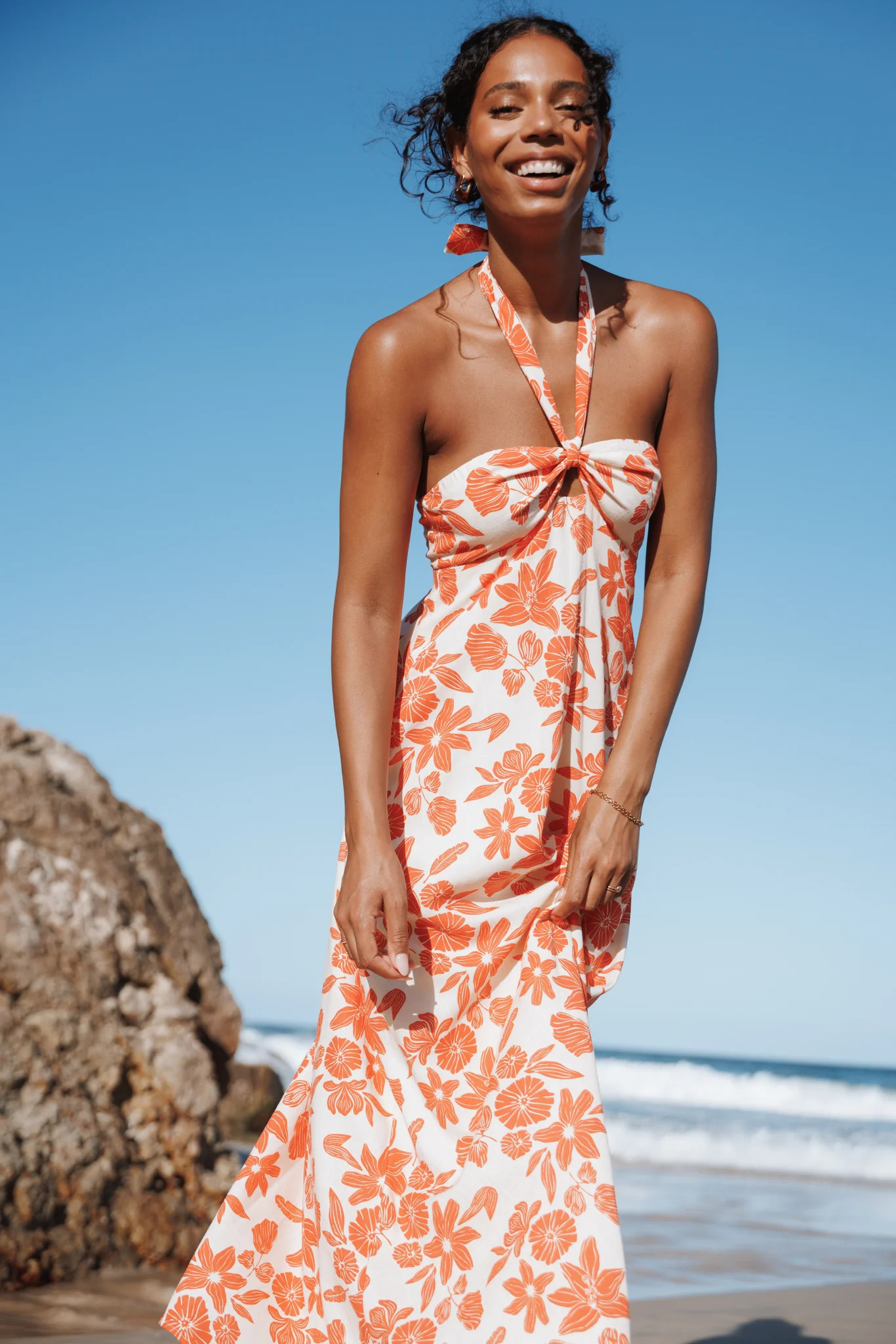 Cottrell Maxi Dress - Red Floral | Petal & Pup (US)