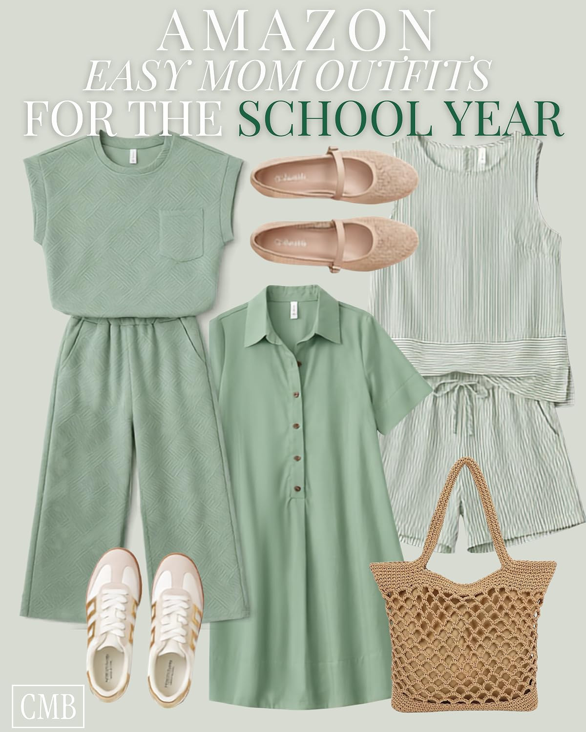 Easy mom outfits for the school year, because drop-off does not need a full styling session. Comfortable, pulled-together pieces you can throw on for school mornings, errands, appointments, and pretending you didn’t get dressed in under three minutes. 

 #LTKgrwm #LTKootd #LTKmomlife
