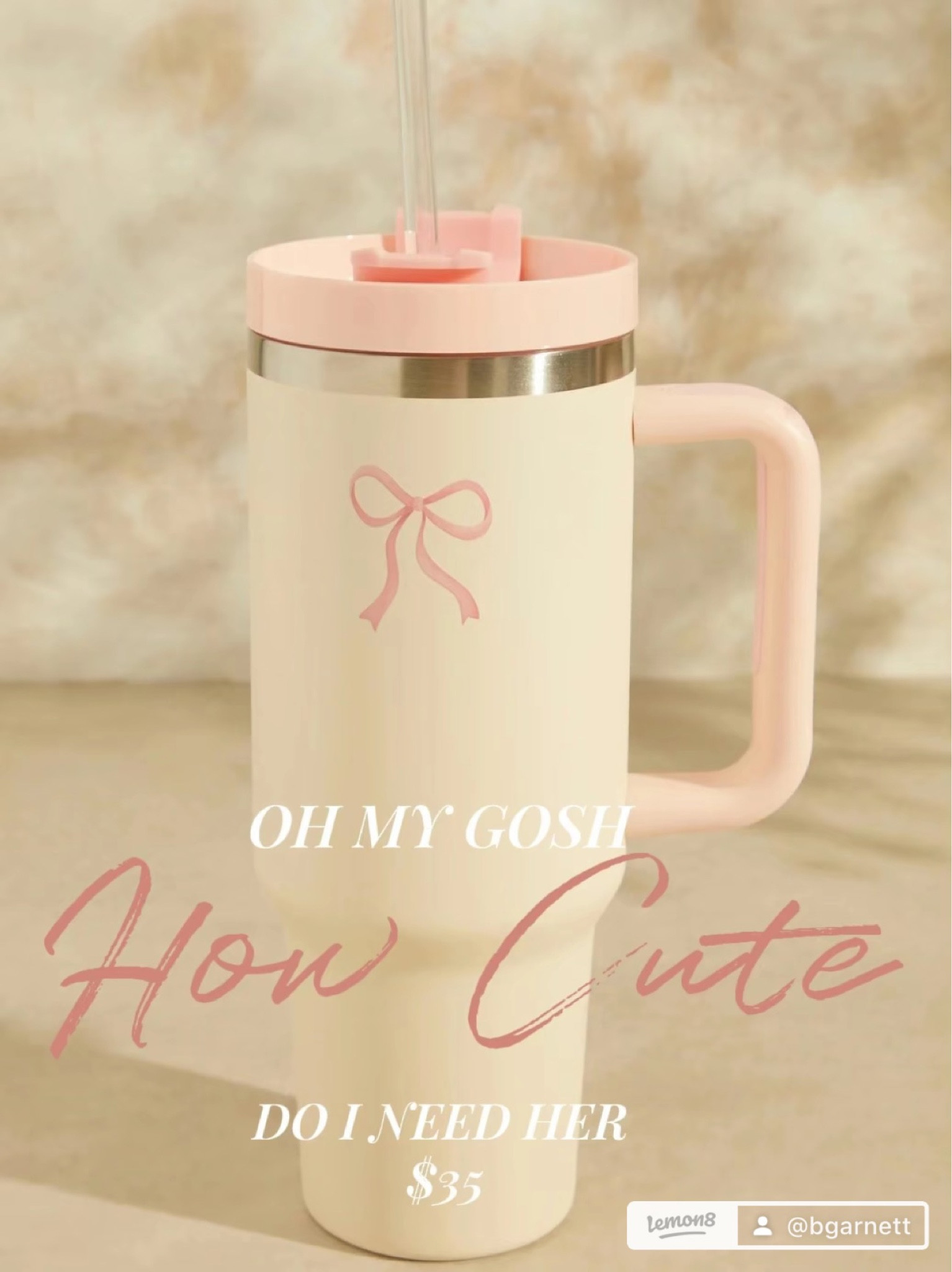 Fighting the urge to buy yet another water bottle but the bow is killing me 

Bows | coquette | water bottle | cups 

#LTKStyleTip #LTKFindsUnder50 #LTKFamily