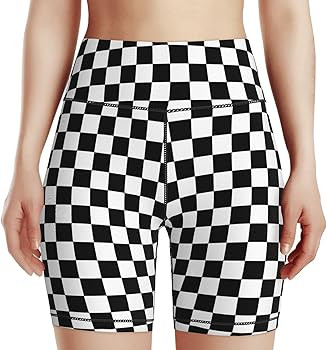 Women's High Waist Bike Shorts for Workout Sports Athletic Running Hiking Biker Yoga Gym Large | Amazon (US)