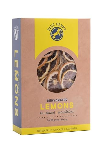 Amazon.com: BlueHenry Dehydrated Lemon Wheels - 3 oz - 12+ slices - Natural Fruit | Amazon (US)