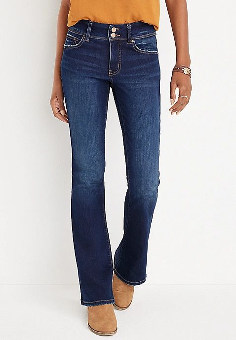 m jeans by maurices™ Everflex™ Flare Mid Rise Jean | Maurices