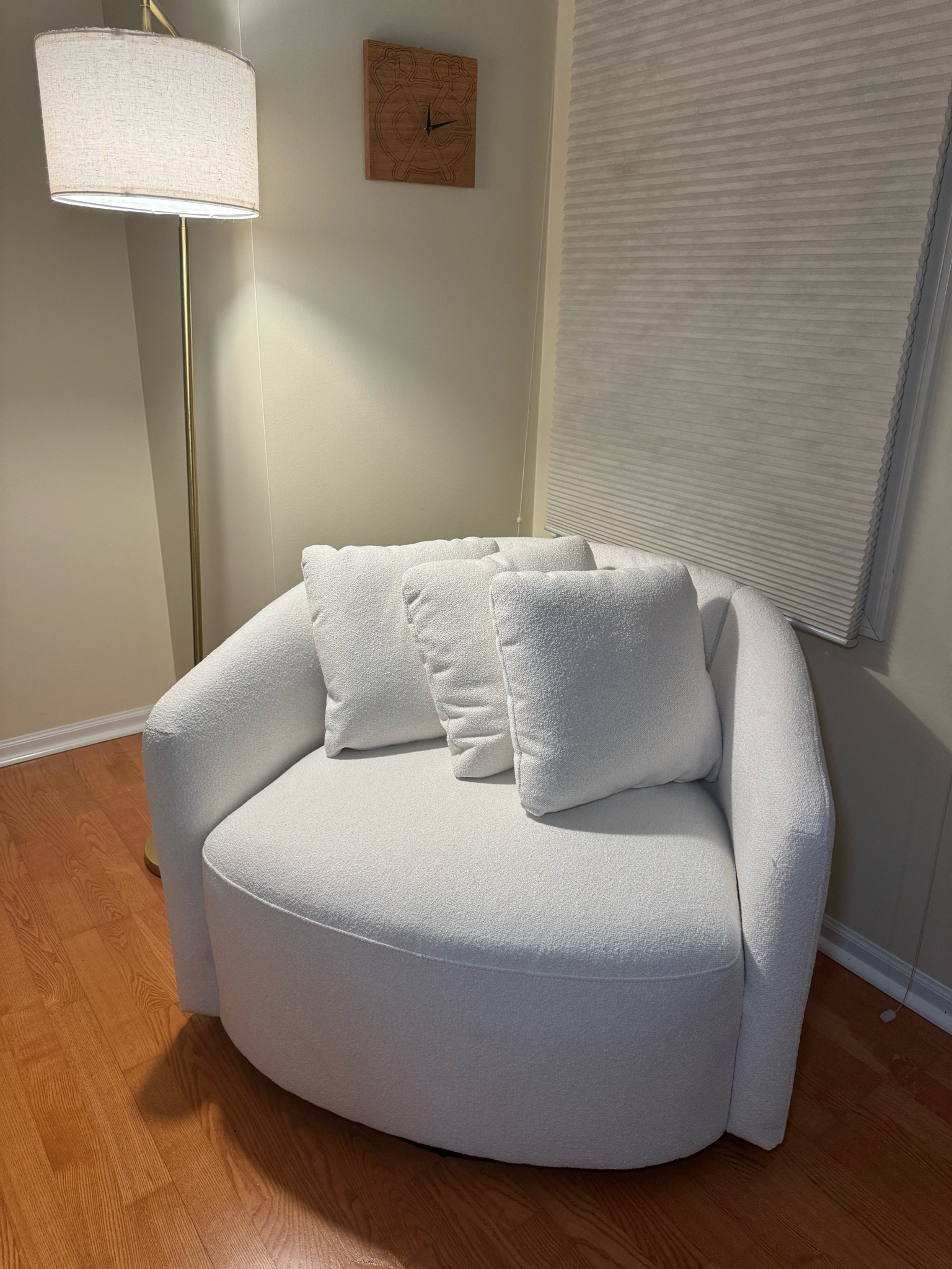 New Accent Chair in my Bedroom 🤍 Beautiful by Drew collection at Walmartt

#LTKHome #LTKGiftGuide #LTKSaleAlert