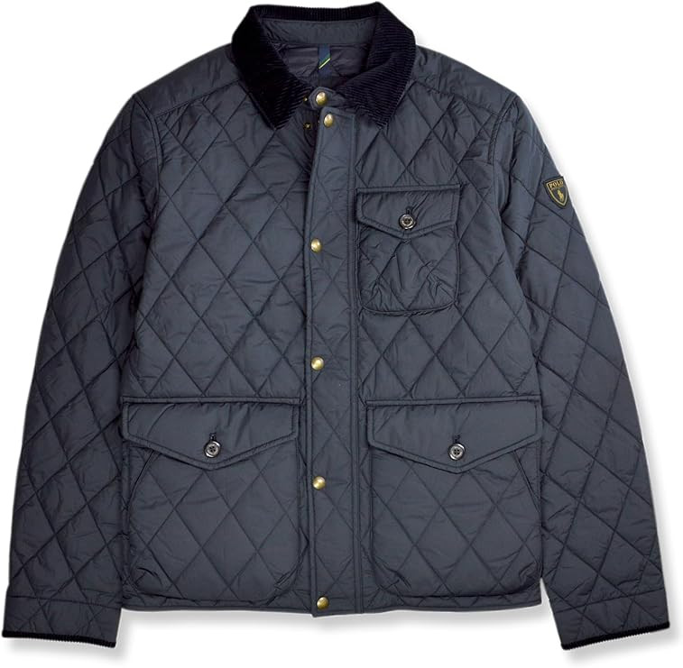 Polo Ralph Lauren Mens Diamond Quilted Full Zip Field Barn Jacket, | Amazon (US)