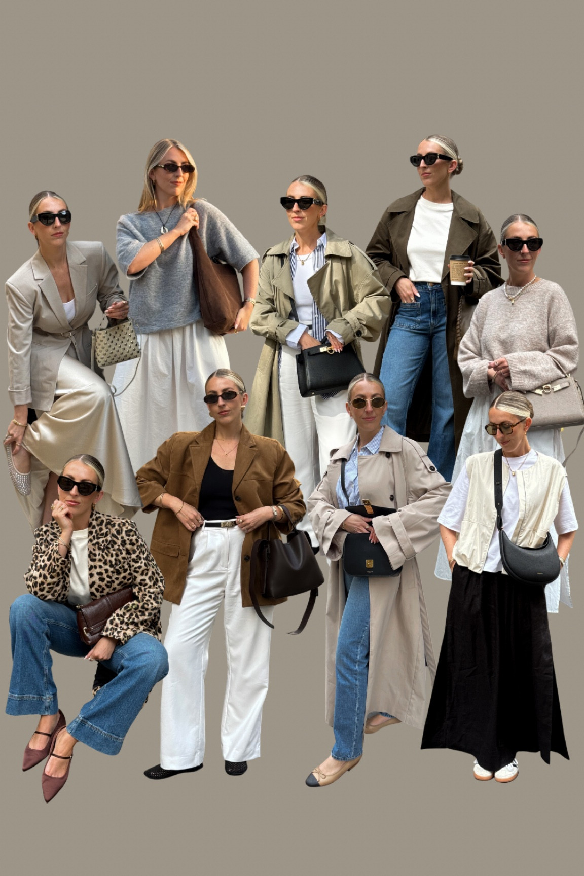 Some of my recent transitional & pre autumn looks 🤎🍂

Suede bag, suede blazer, maxi skirt; trench coat, autumn looks, denim 


#LTKstyletip #LTKautumn #FashionMonth