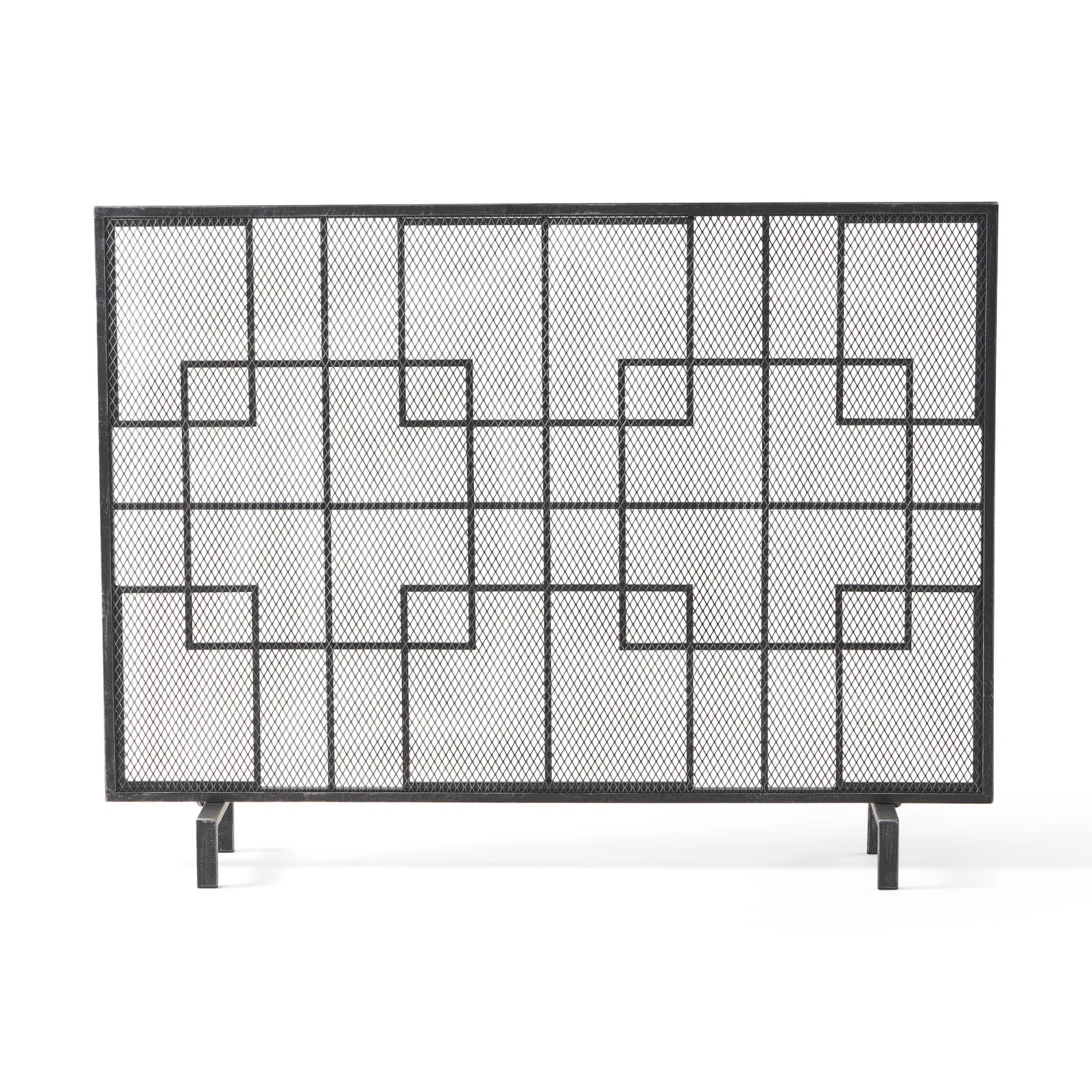Home Loft Concepts Sonia 1 Panel Iron Fireplace Screen & Reviews | Wayfair | Wayfair North America