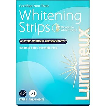 Lumineux Teeth Whitening Strips 21 Treatments - Enamel Safe for Whiter Teeth - Whitening Without ... | Amazon (US)