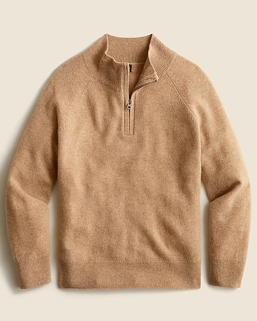 Kids' cashmere half-zip sweater | J. Crew US