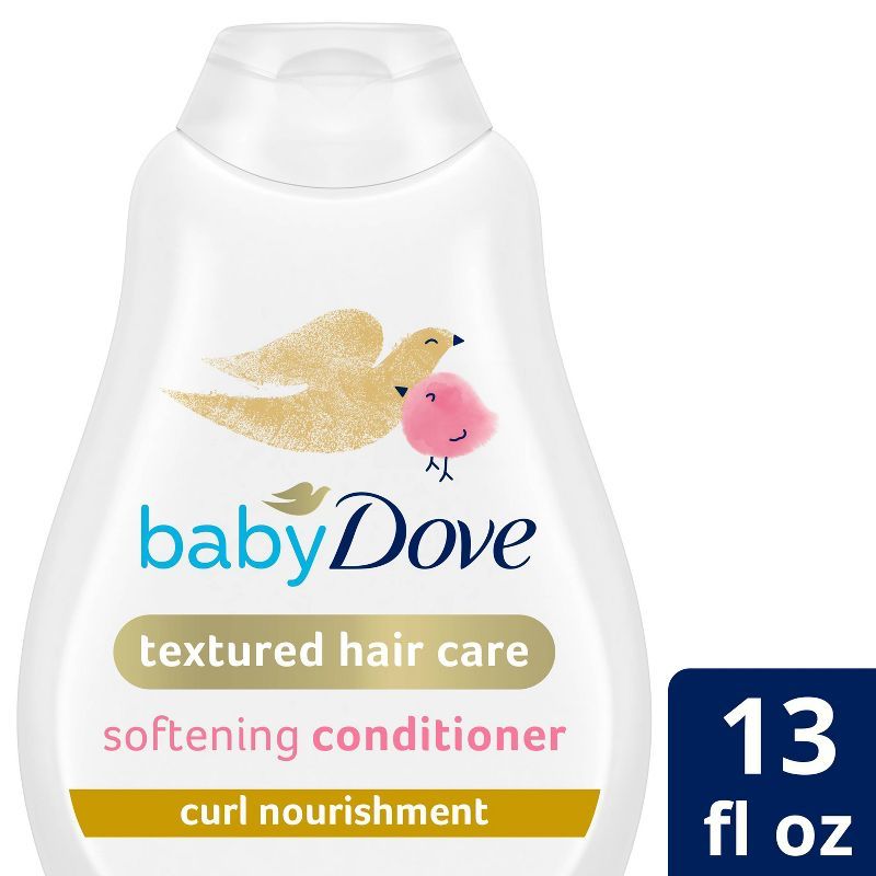 Baby Dove Curl Nourishment Textured Hair Care Softening Conditioner - 13 fl oz | Target