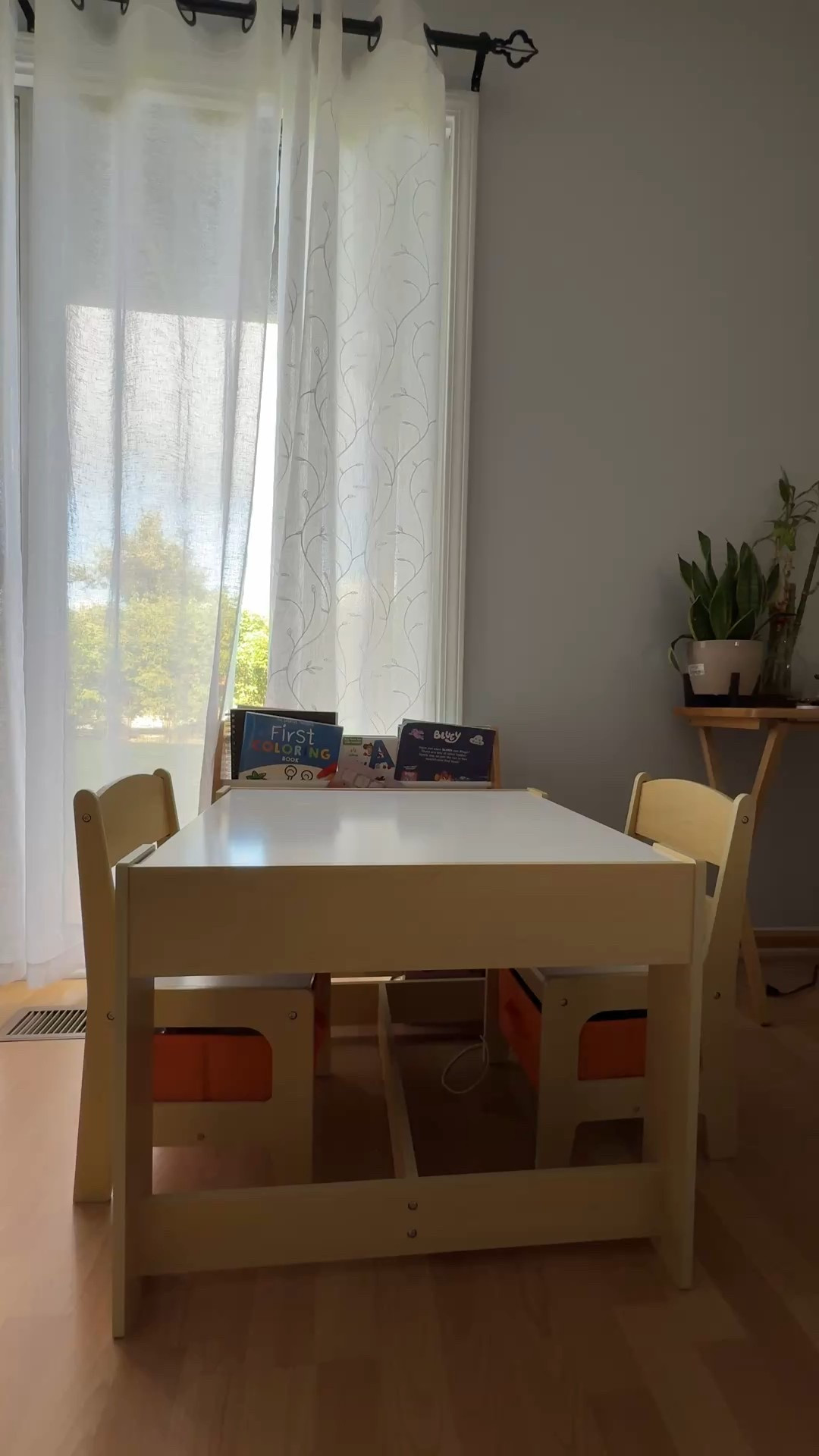 Our toddler’s favorite corner in the house 🤍
This activity table + chair set is the perfect size for coloring, snack time, or quiet reading.
It’s sturdy, minimal, and just the right height for little ones.
Comes with hidden storage under the chairs & table too — love that!
Linked it for you here ➡️ https://amzn.to/40XGxoP

#toddlerspace #activitytable #ltkhome #momfinds #amazonhome

#LTKKids #LTKFamily #LTKFindsUnder100