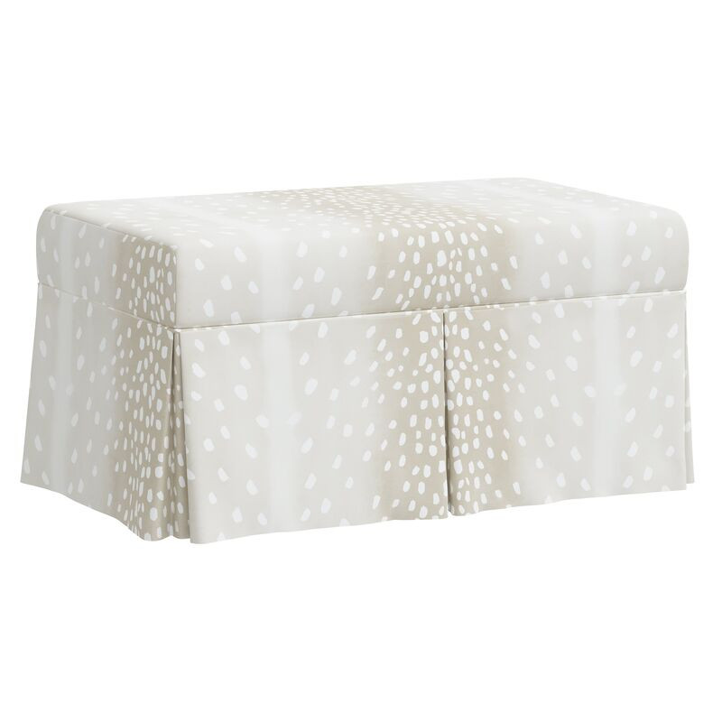 Hayworth Storage Bench, Fawn Stripe | One Kings Lane