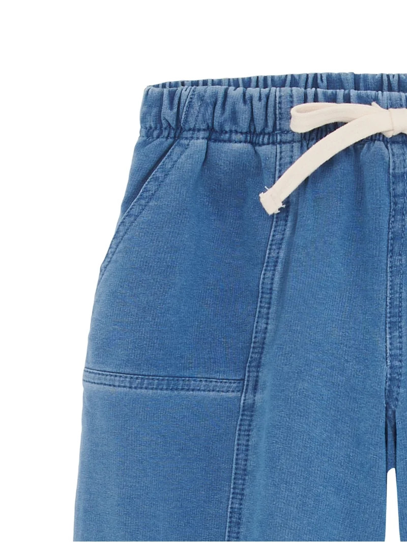 Wonder Nation Girls Knit Denim Pants, Sizes 4-18 & Plus | Walmart (US)