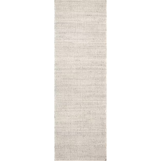nuLOOM Handwoven Solid Elfriede Area Rug | Target