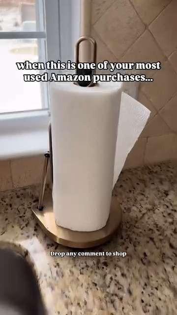 One of my most used Amazon purchases!

Amazon find / Paper towel holder / Life hack  

 #LTKHome #LTKFindsUnder50 #LTKFindsUnder100