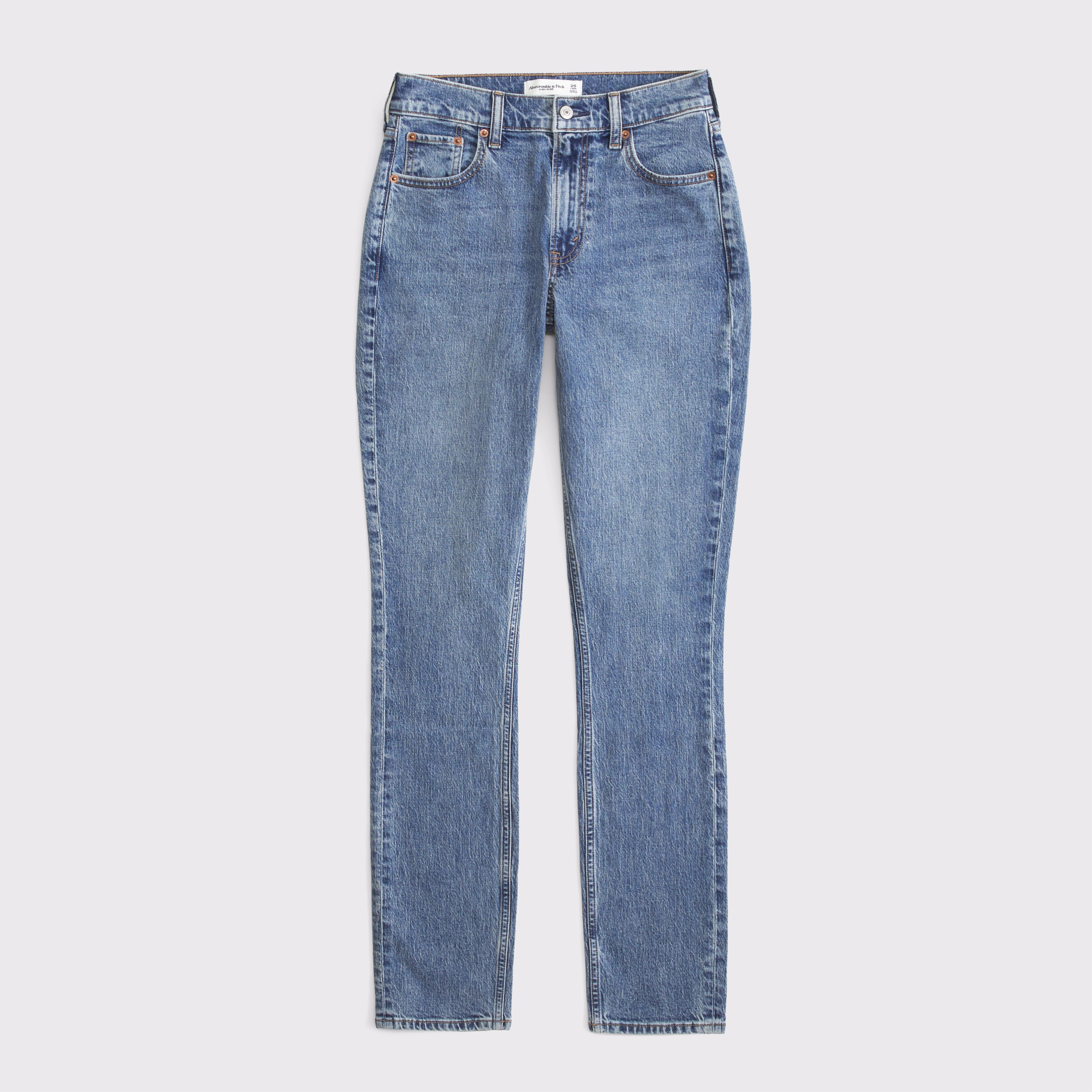 Curve Love High Rise Modern Skinny Jean | Abercrombie & Fitch (US)