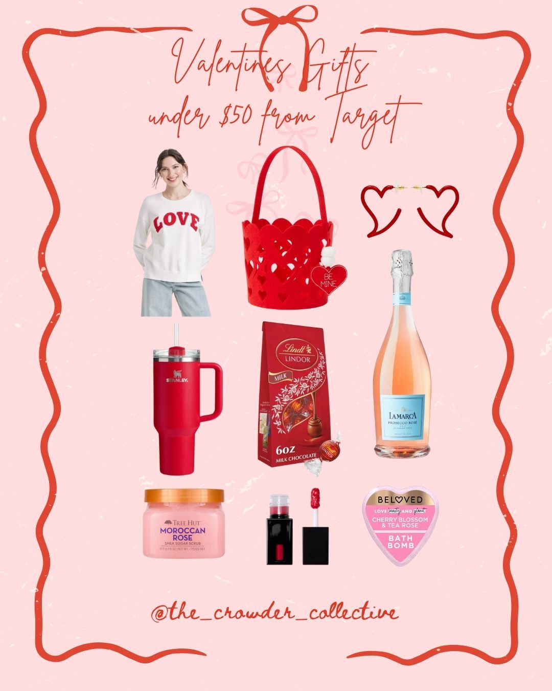 Spread the love this Valentine’s Day with thoughtful, budget-friendly gifts your friends, co-workers or teachers will adore! #Target #Targetgifts #TargetValentinesDay #GiftGiving #ValentinesDay #ValentinesDayGifts #RedandPinkGifts #GalentinesDay #GalentinesDayGifts #TeenGifts #Friendgifts #Vdaygifts #VdayTeenGifts #Coworkergifts  

 #LTKGiftGuide #LTKSeasonal #LTKFindsUnder50