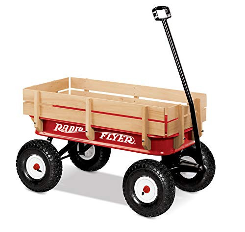 Radio Flyer 36" All-Terrain Steel & Wood Wagon | Amazon (US)