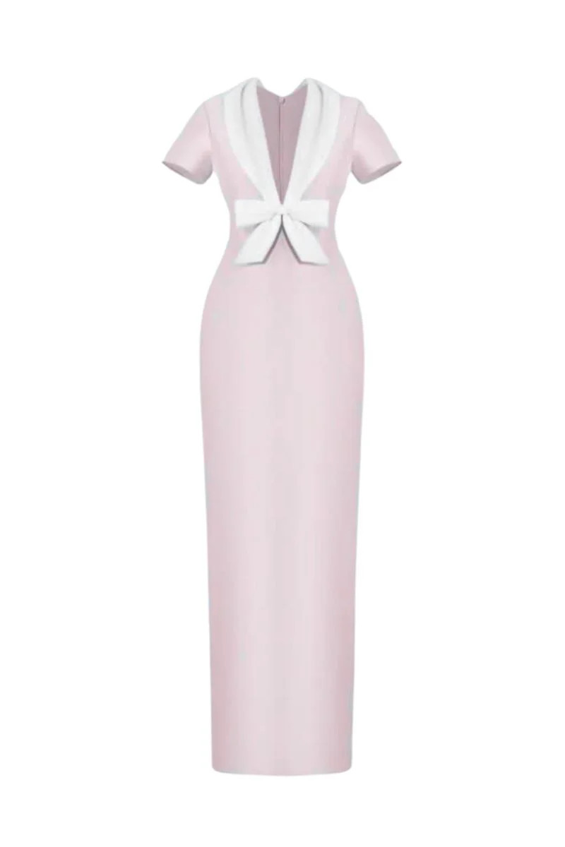 SWEETHEAR SILK DRESS IN PINK | HACCHIC COUTURE | CULT MIA | CULT MIA UK LTD