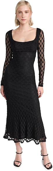 Bardot Women's Adoni Lace Midi Dress | Amazon (US)