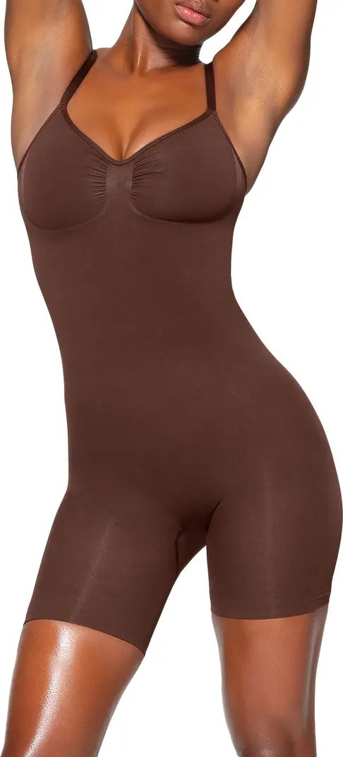 Seamless Sculpt Mid Thigh Bodysuit | Nordstrom