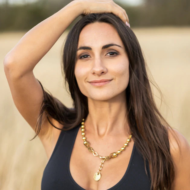 BALL & CHAIN Necklace | Twisted Silver