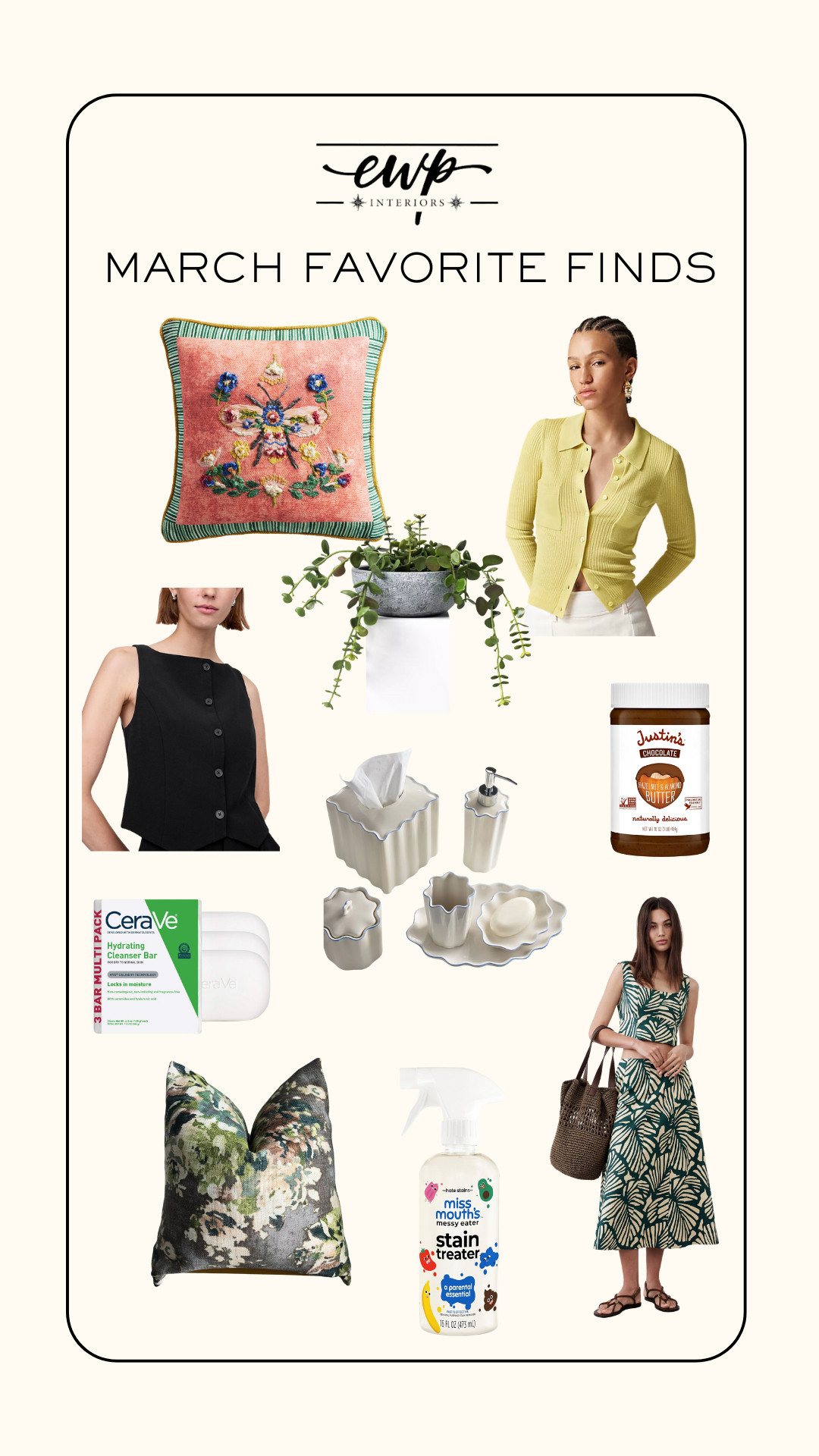 Favorite things in home and fashion for March 

 #LTKOver40 #LTKHome #LTKFindsUnder100
