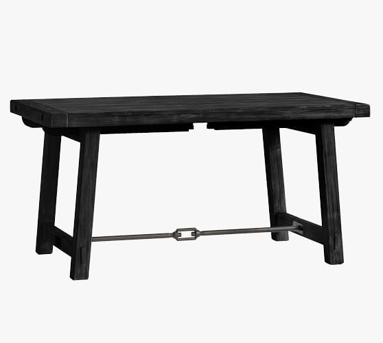 Perfect Pair: Benchwright Extending Table Dining Table with Benchwright Bench + Wynn Chair | Pottery Barn (US)