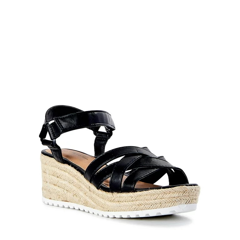 Time and Tru Women's Demi Wedge Sandals | Walmart (US)