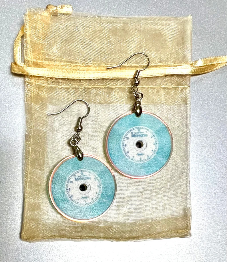 TSwift Midnights Vinyl Record Earrings | Etsy (US)