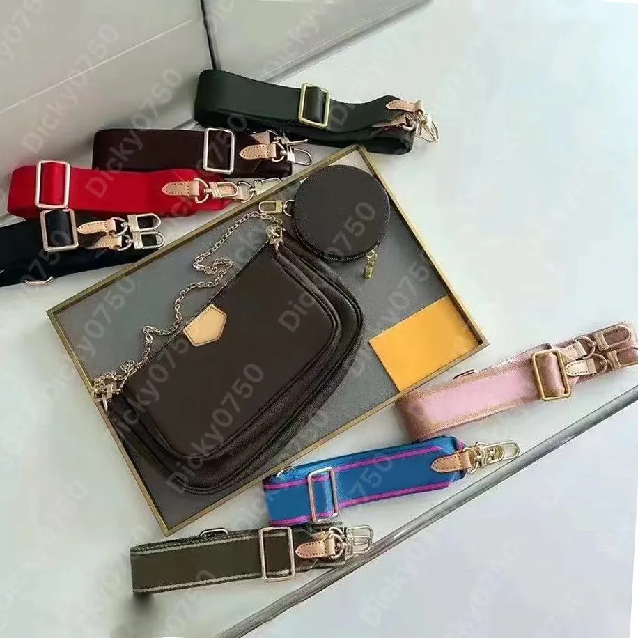 Designer bag women crossbody bag lady M44813 Shoulder Bags women handbag dicky0750 black purse sa... | DHGate