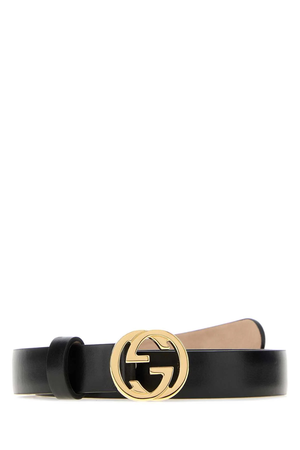 Gucci Leather Belt — Black - 90 | Italist Inc.