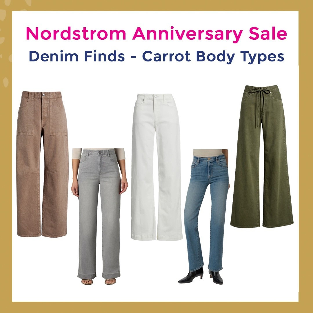 Nordstrom Anniversary Sale 💛Denim Finds👖for Carrot body types!  #denim #ltknsale #jeans #nordstromanniversarysale

#LTKSaleAlert #LTKOver40 #LTKMidsize