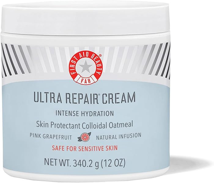 First Aid Beauty - Ultra Repair Cream, Intense Hydration Whipped Colloidal Oatmeal, Strengthens S... | Amazon (US)