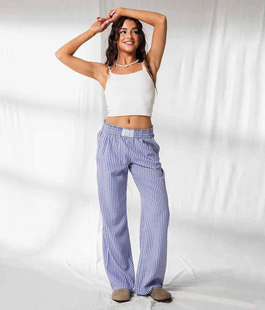 Striped Boxer Pant | Buckle