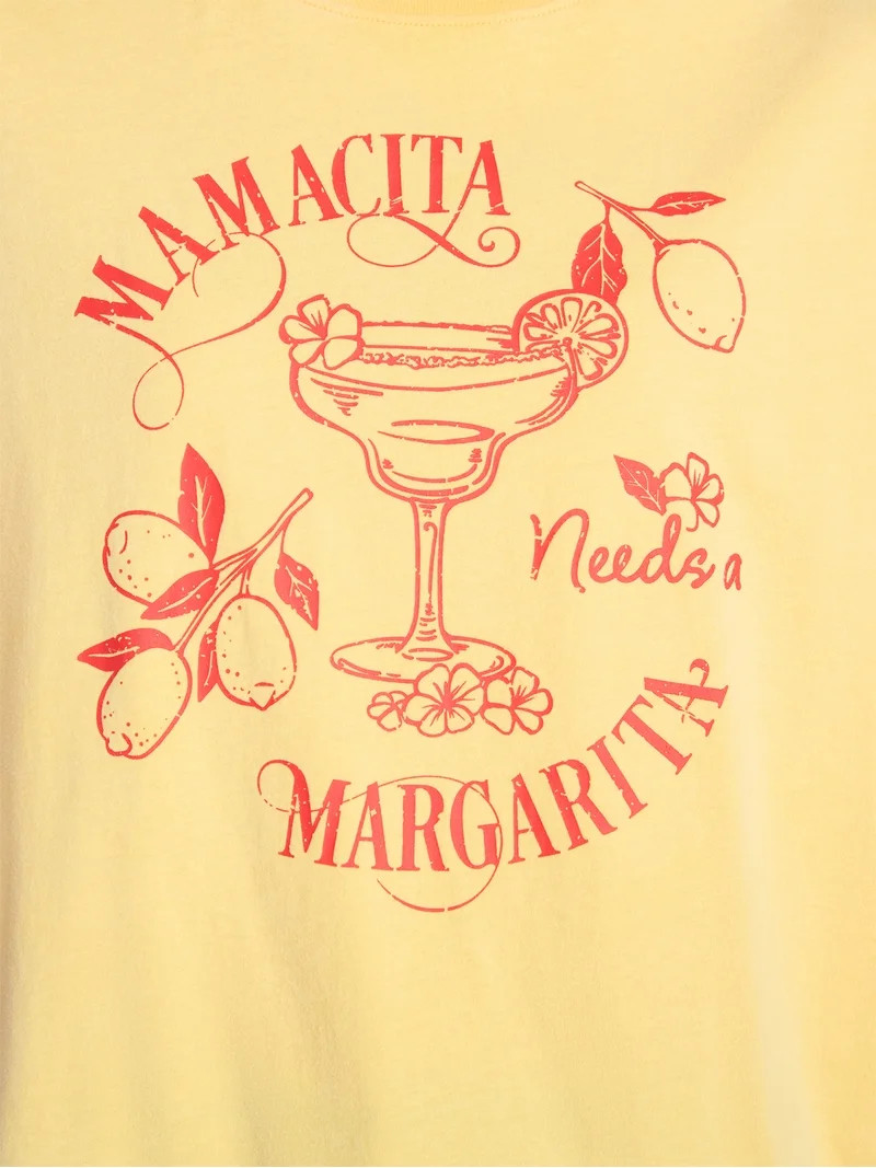 Mother’s Day Women’s Mamacita Marg Graphic Tee from Way to Celebrate, Sizes S- XXXL | Walmart (US)