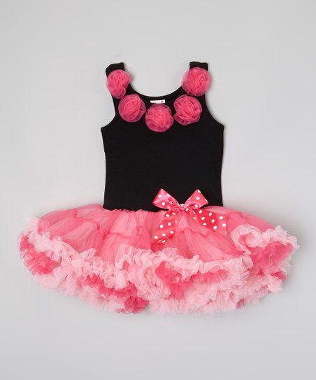 Wenchoice Pink Bow Flower Tutu Dress - Infant, Toddler & Girls | Zulily